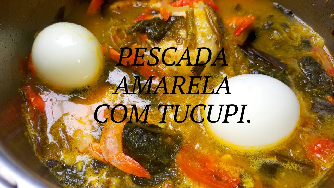 Pescada amarela no tucupi deliciosa😚😋