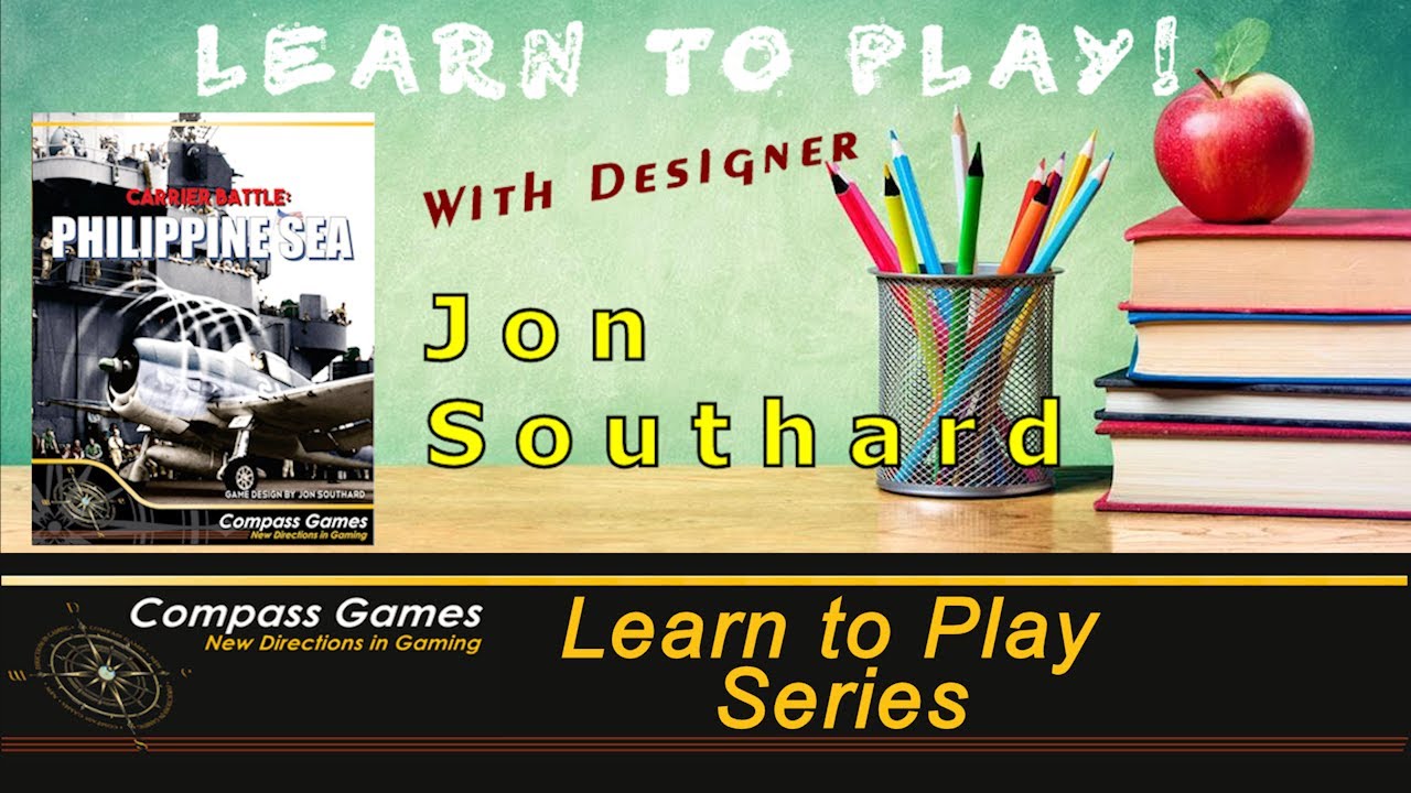Compass Games Learn to Play 21: Carrier Battle: Philippine Sea