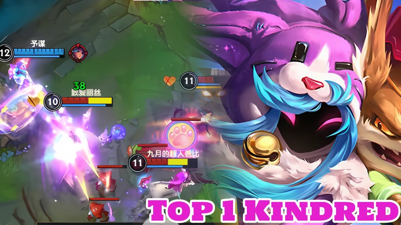 Wild Rift Kindred - Top 1 Kindred Gameplay Rank Master season 16
