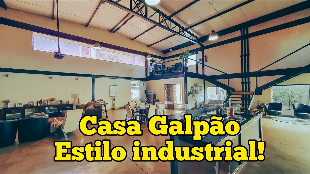 Sobrado Estilo INDUSTRIAL/GALPÃO no Jardim América | Goiânia