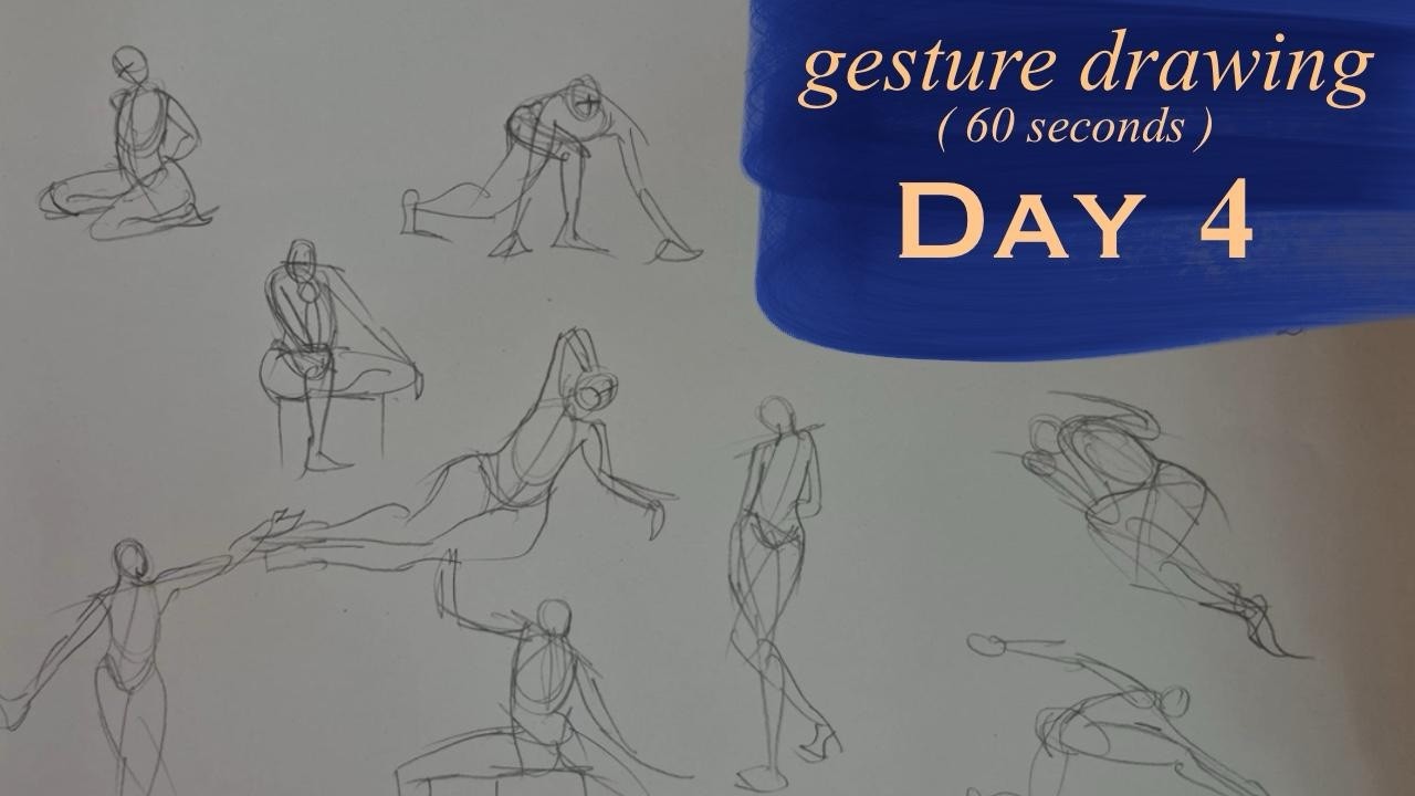 Gesture Drawing Practice - Day 4
