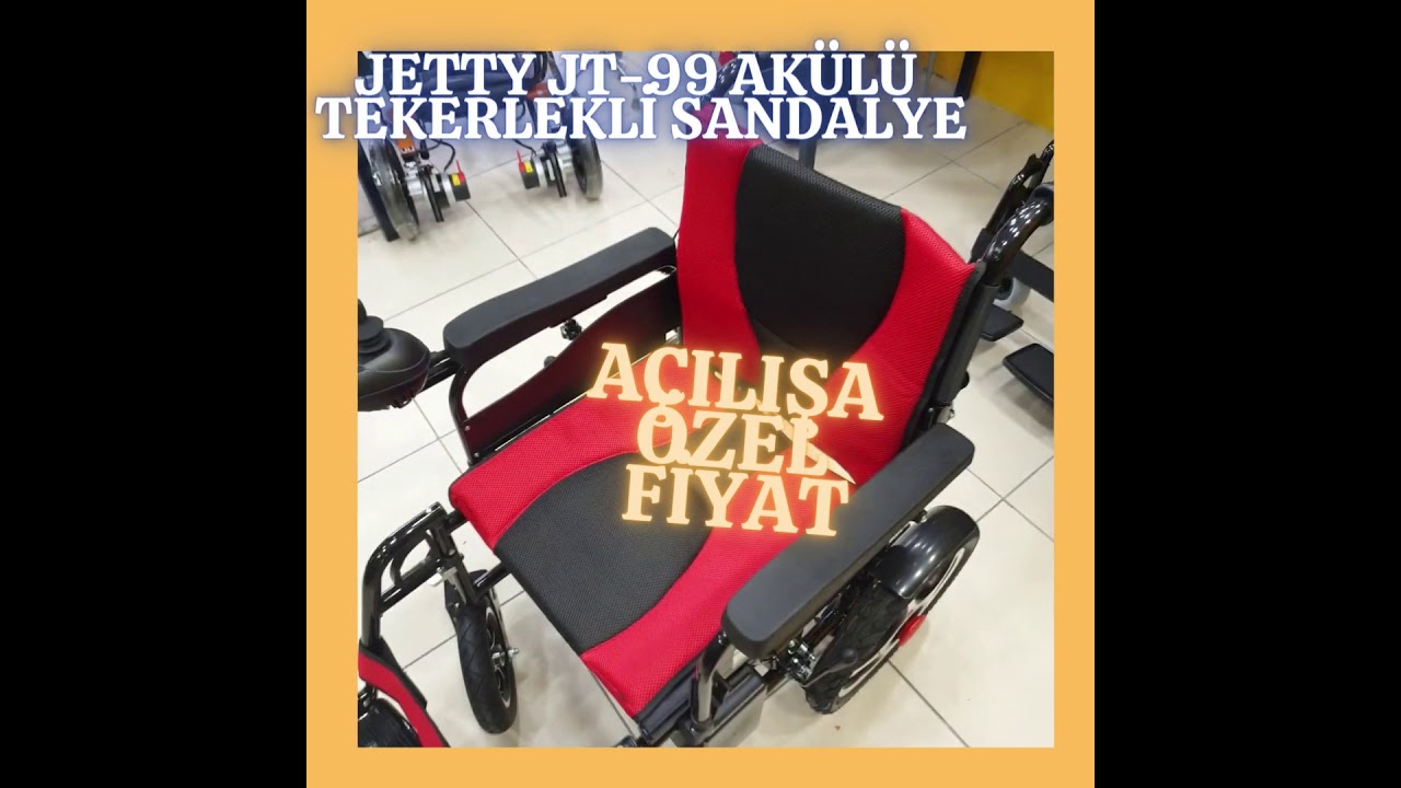 Jetty Jt-099 Akülü Tekerlekli Sandalye