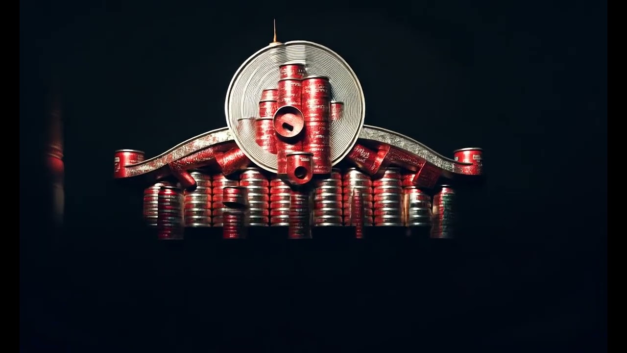 MGM Logo 1993 In Coca Cola Cans AI Effect