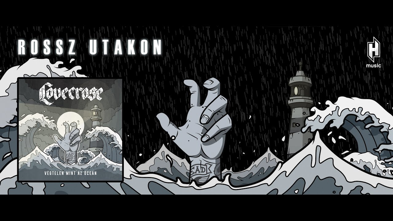 Lovecrose - Rossz utakon [Official Lyric Video]
