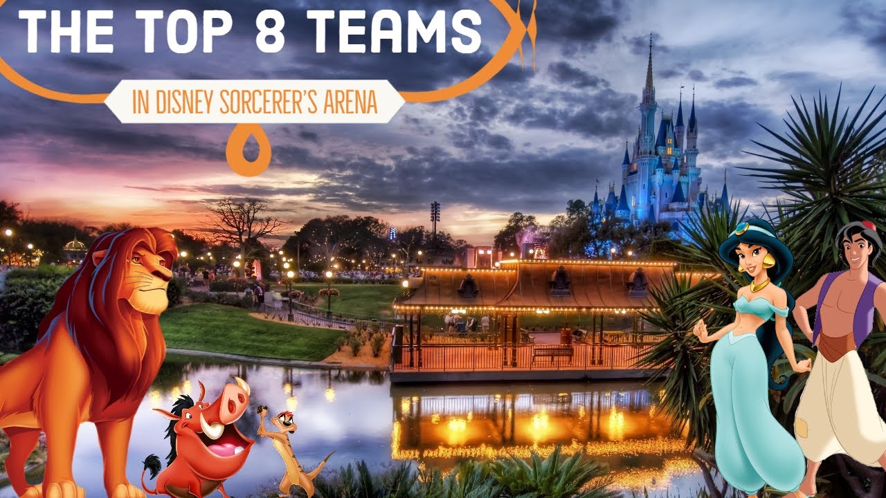 The Top 8 Teams In Disney Sorcerer's Arena | All Game Modes!