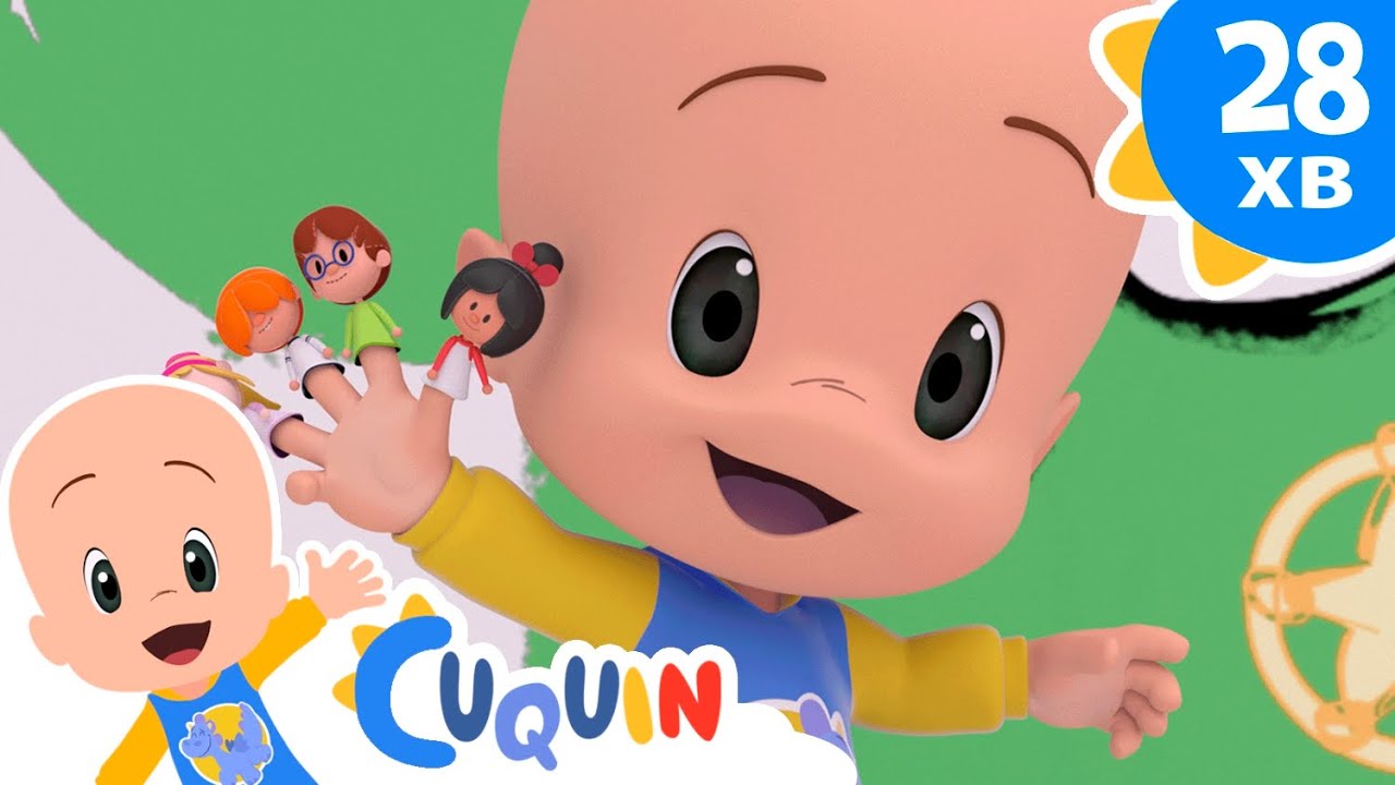 Клео та Кукiн 👋 Пальчикова сім'я 👨‍👨‍👧 Збірник дитячих пісень  | Cleo & Cuquin