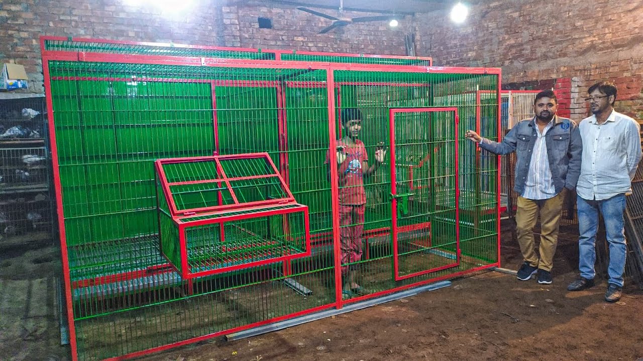 লাখ টাকার বিশাল কবুতরের খাঁচা