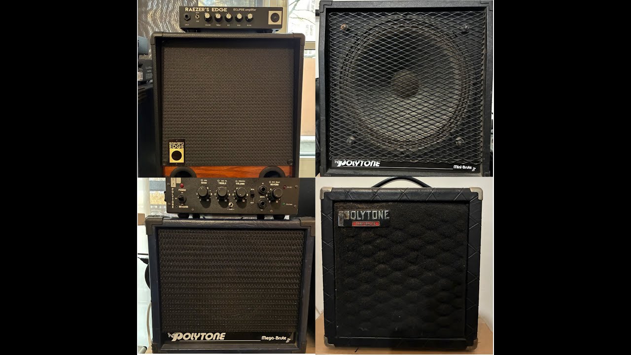 Raezer's Edge Eclipse vs 3 Polytone Amps