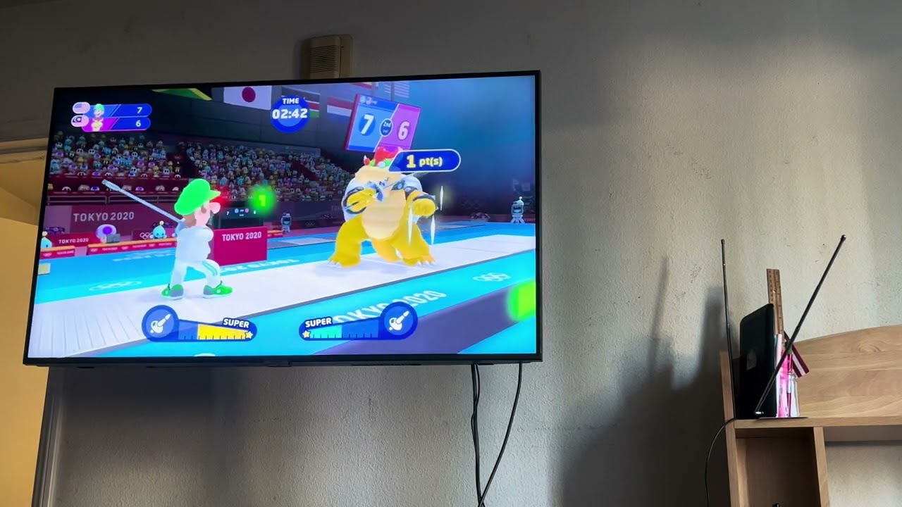 Mario and sonic at the Olympic Games Tokyo 2020￼