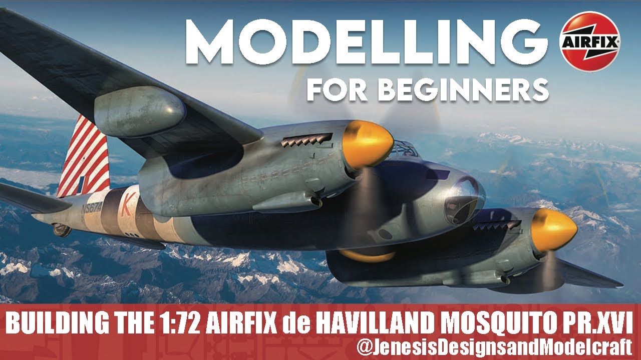 *Моделирование для начинающих* Часть 1 — Airfix Mosquito PRXVI