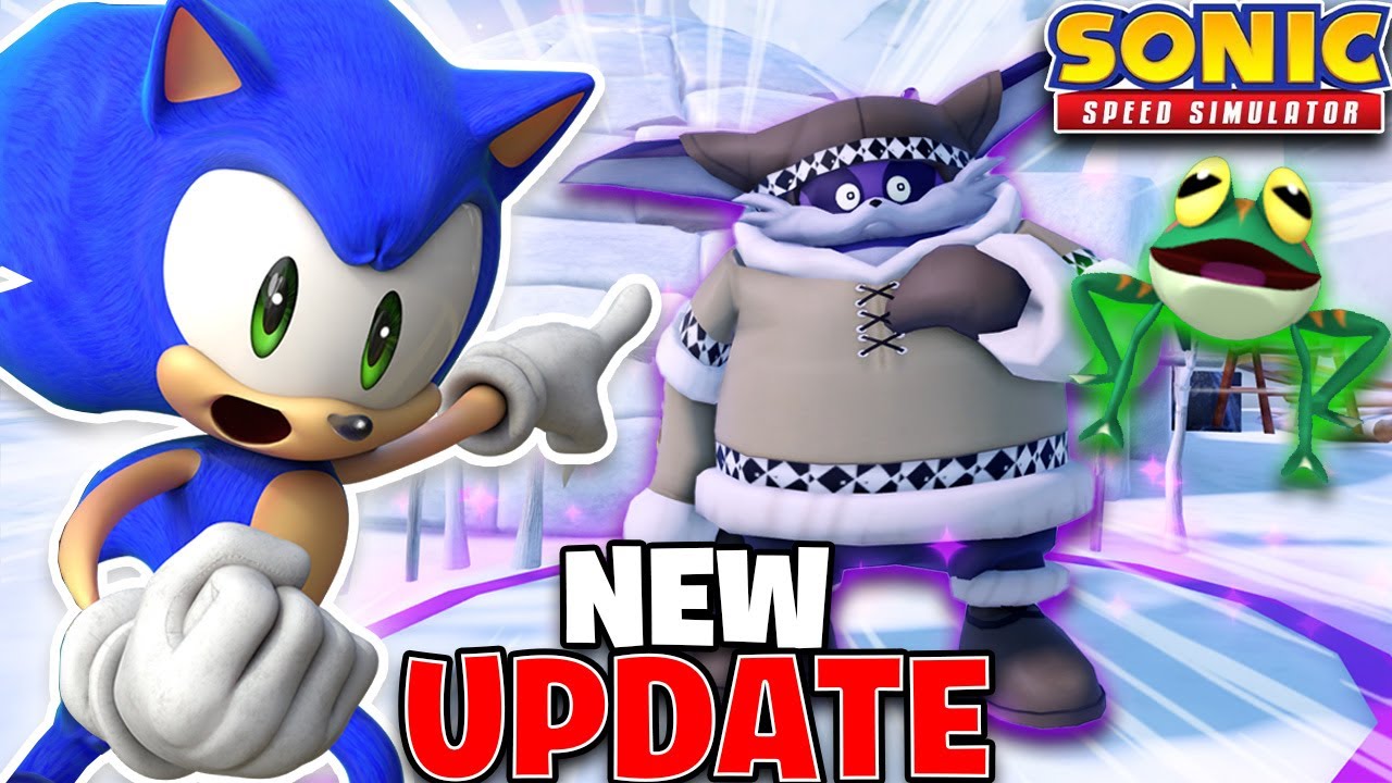 The BIG UPDATE is Here! (Sonic Speed Simulator)