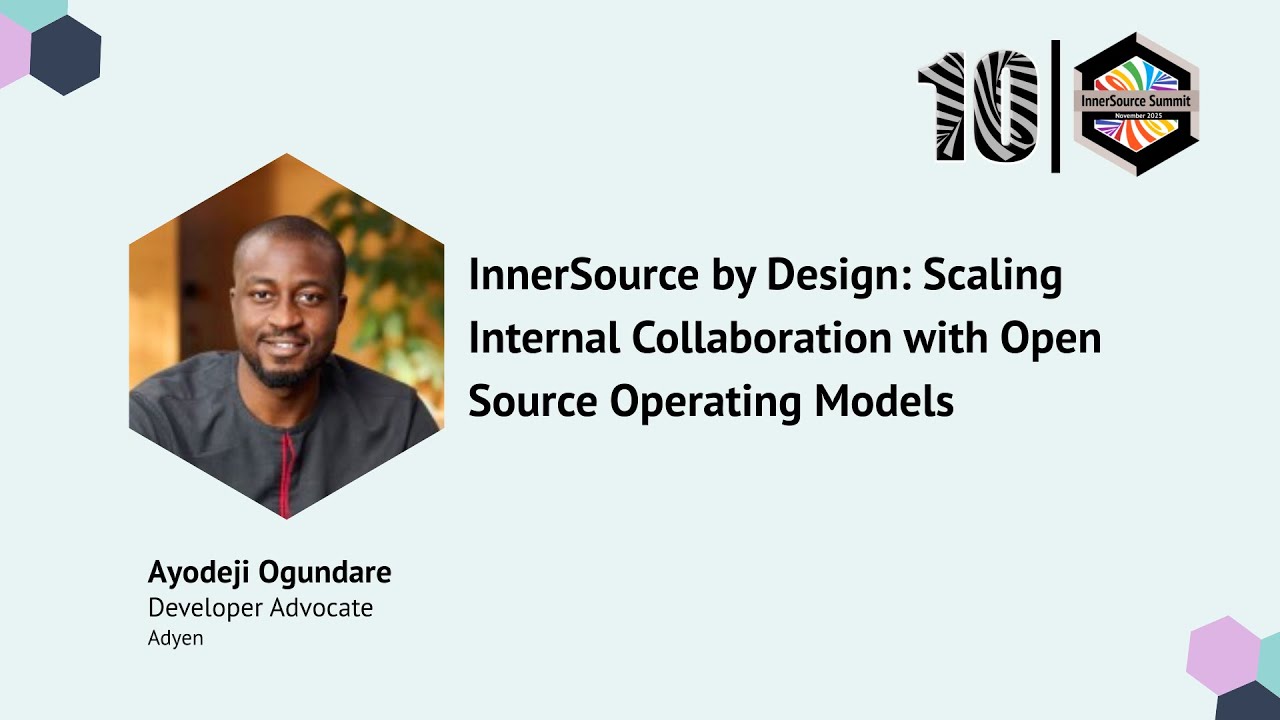 Scaling Internal Collaboration with Open Source Operating Models #InnerSourceSummit2025