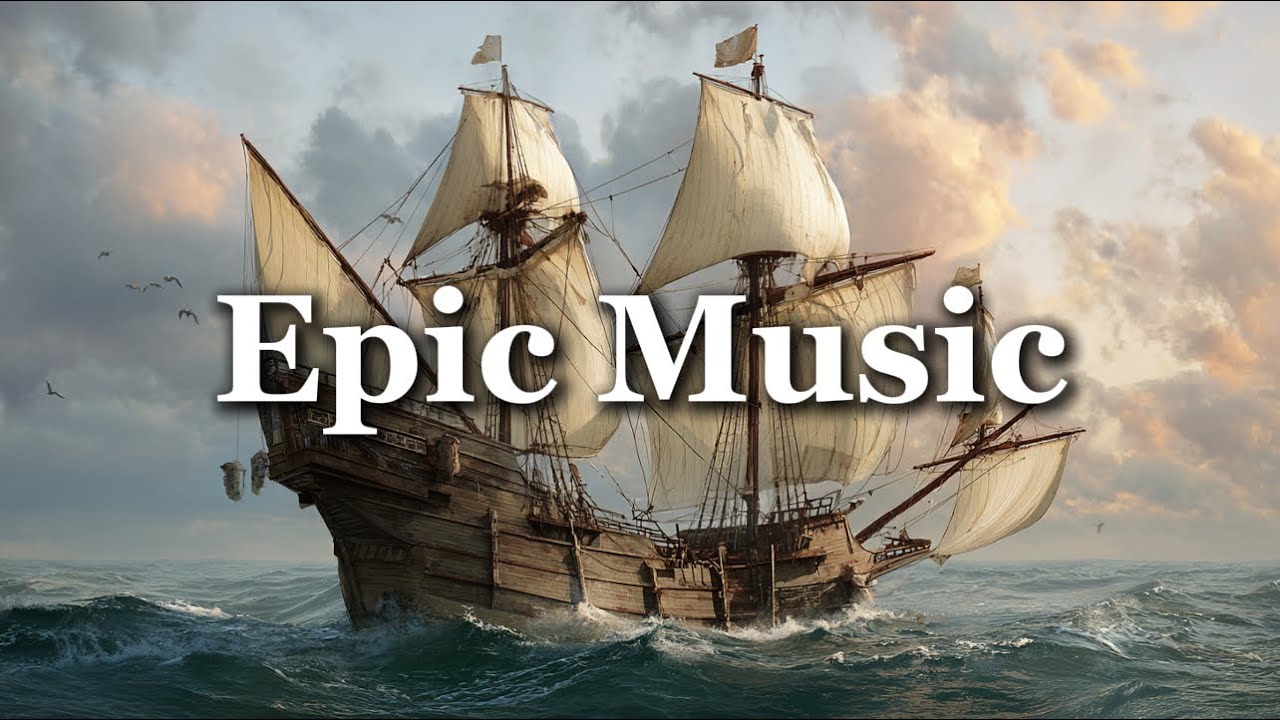 [Medieval BGM] 미지의 바다로 바람이 이끄는 길, 웅장한 중세시대 에픽 음악 | Epic Medieval Voyage, Majestic Celtic Adventure🌊