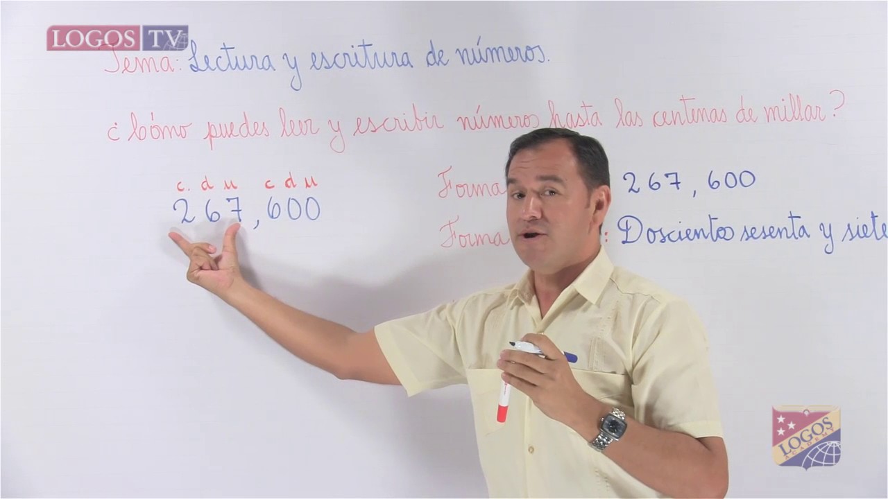 Lectura y escritura de números