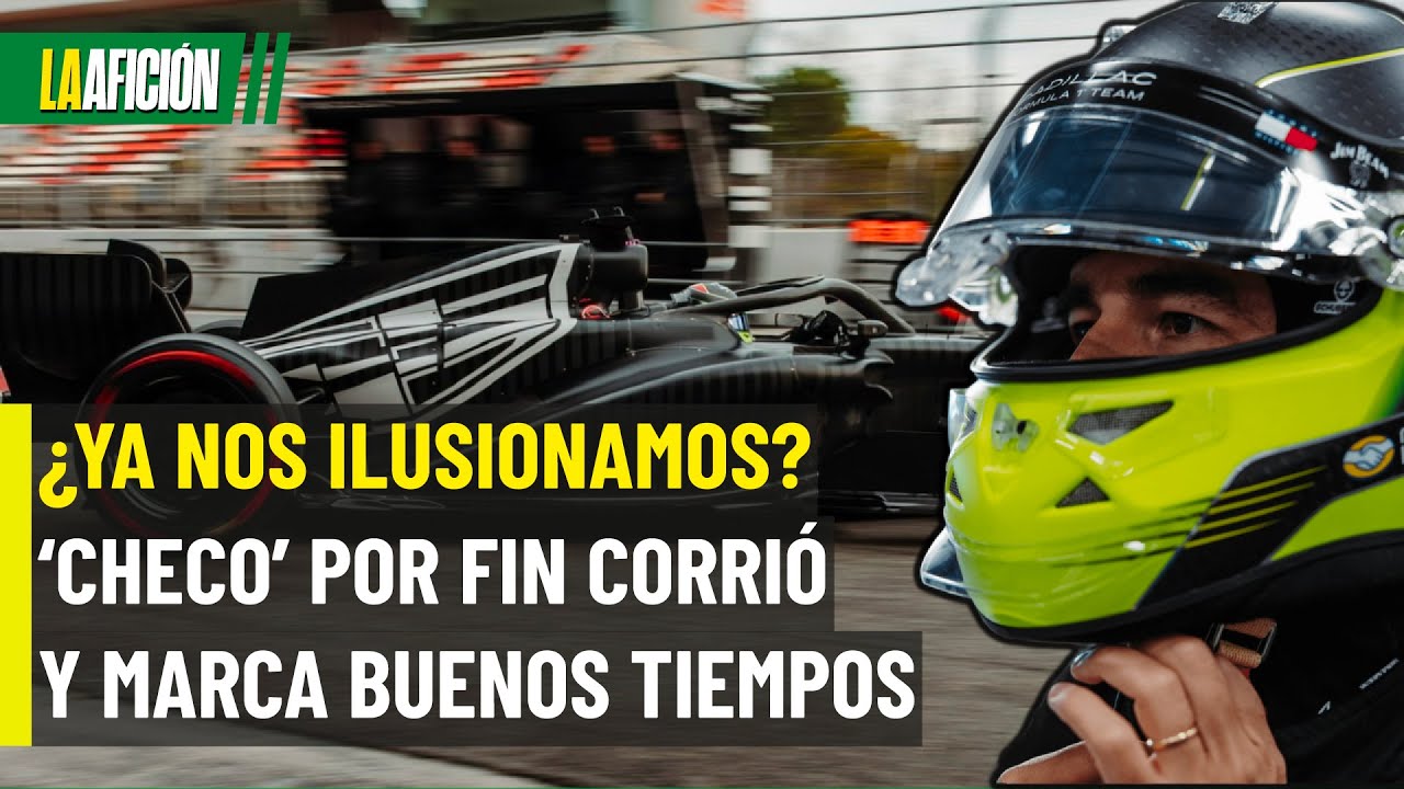 Checo Pérez debuta con Cadillac en la F1: este fue su primer tiempo en Barcelona