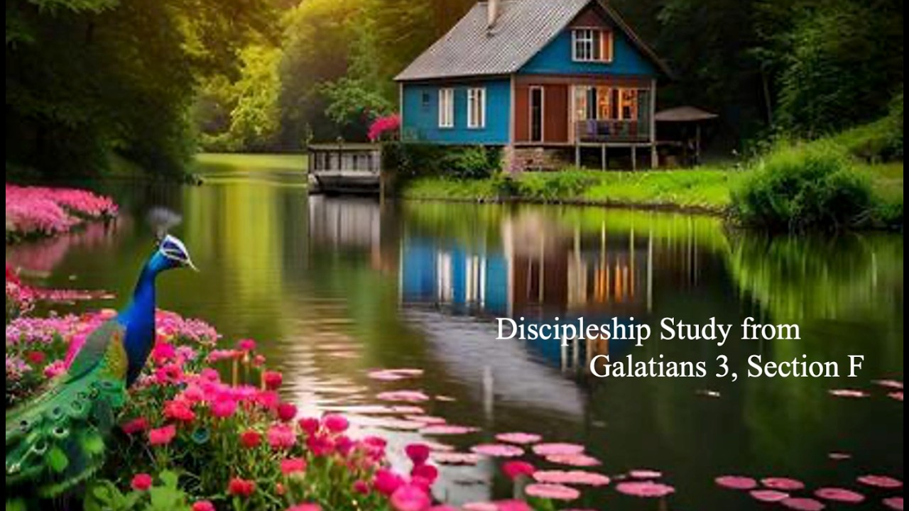 Discipleship Bible Study from Galatians 3 Section F