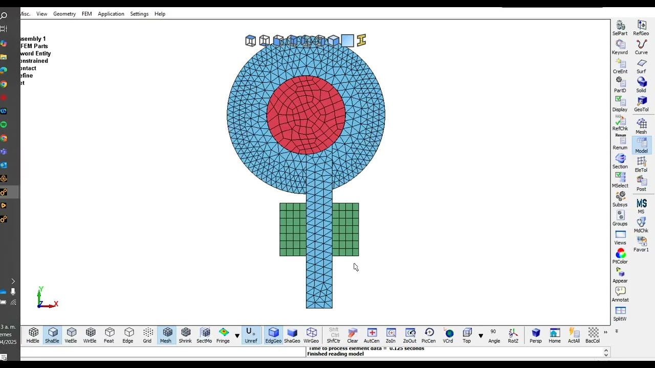 LS DYNA 29: Working with rigid bodies (revolute joint)