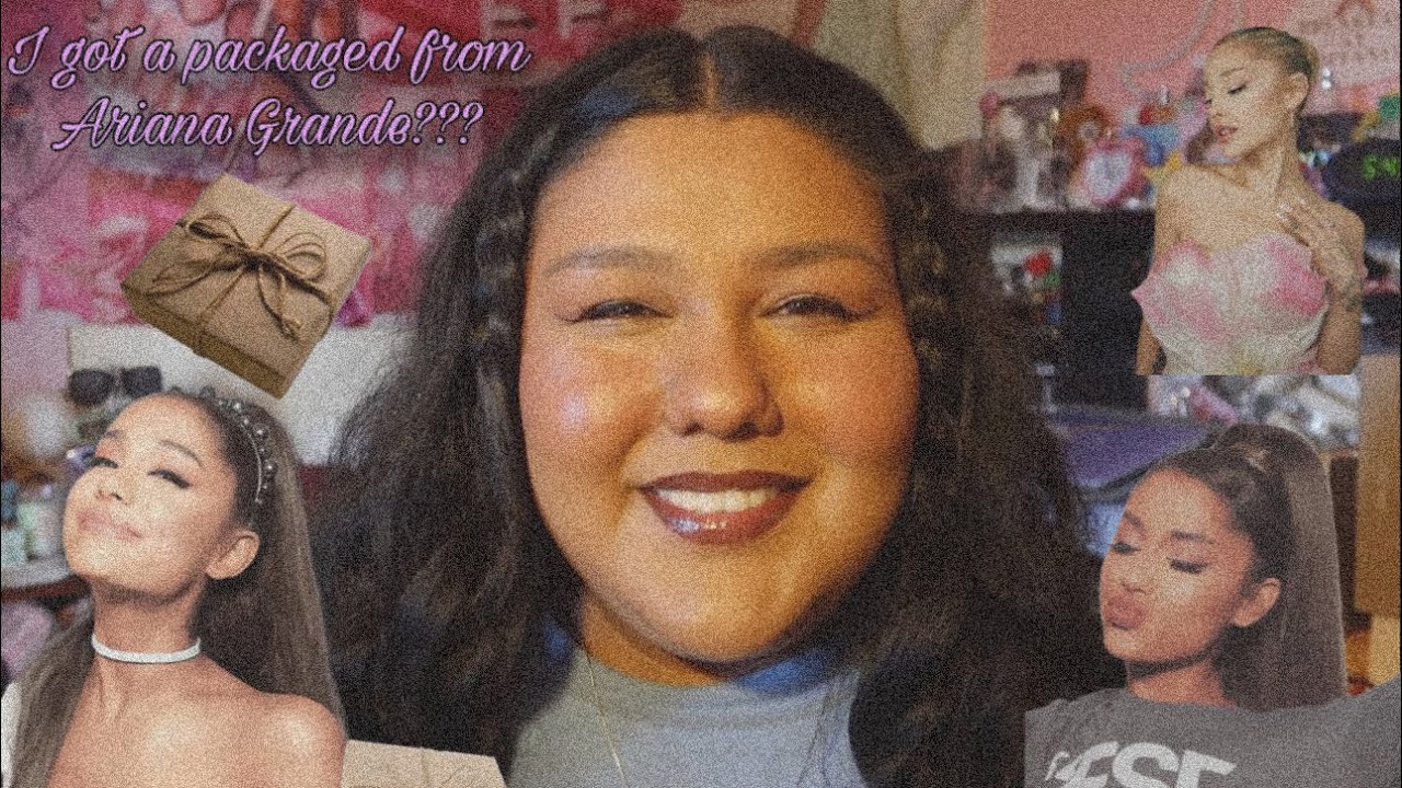 Did Ariana Grande&rsquo;s team send me merch??? Unboxing a mystery box ✨