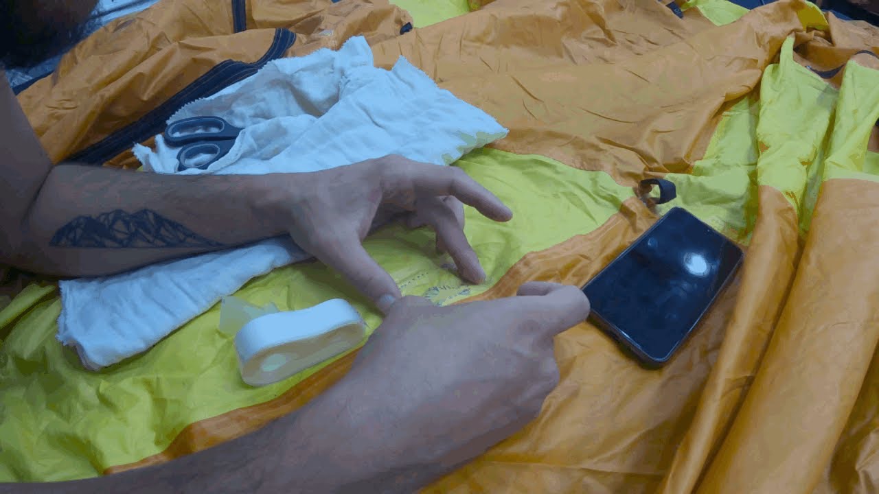 Te enseño a reparar tu carpa!!