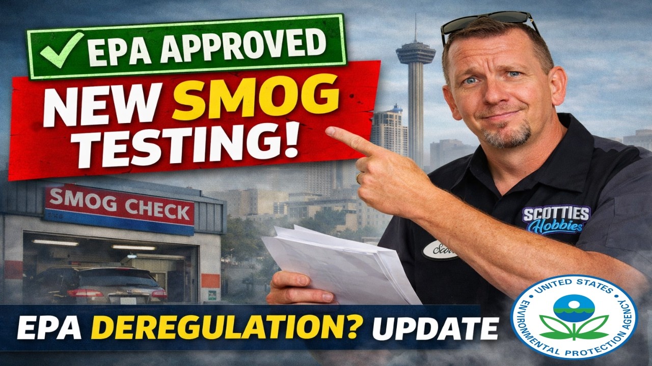 Emissions Deregulation Update: EPA APPROVES NEW SMOG TESTING 🚨 This Is NOT Deregulation. Texas Smog