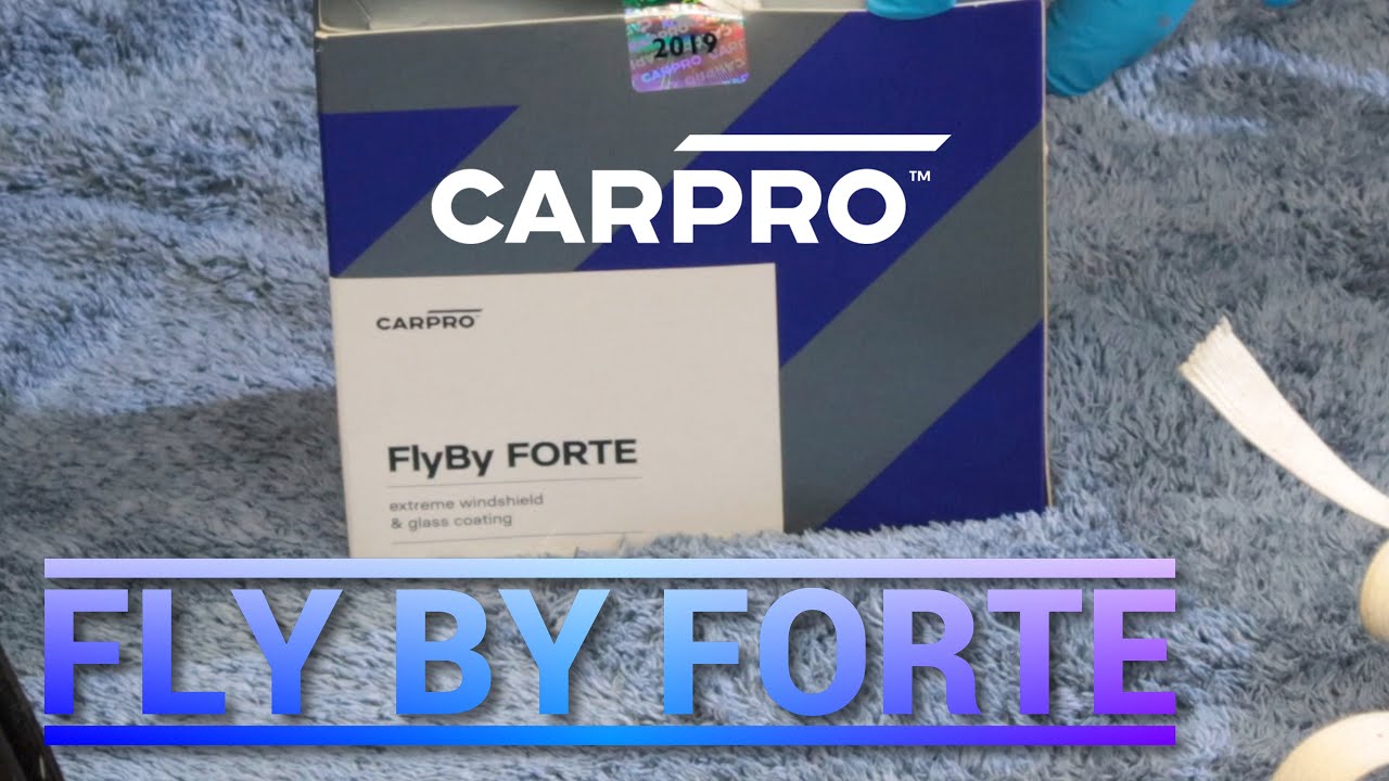 CARPRO FLYBY FORTE - NANOTECNOLOGICO PER VETRI COME SI APPLICA BY GENESIS DETAILING MAGENTA MILANO