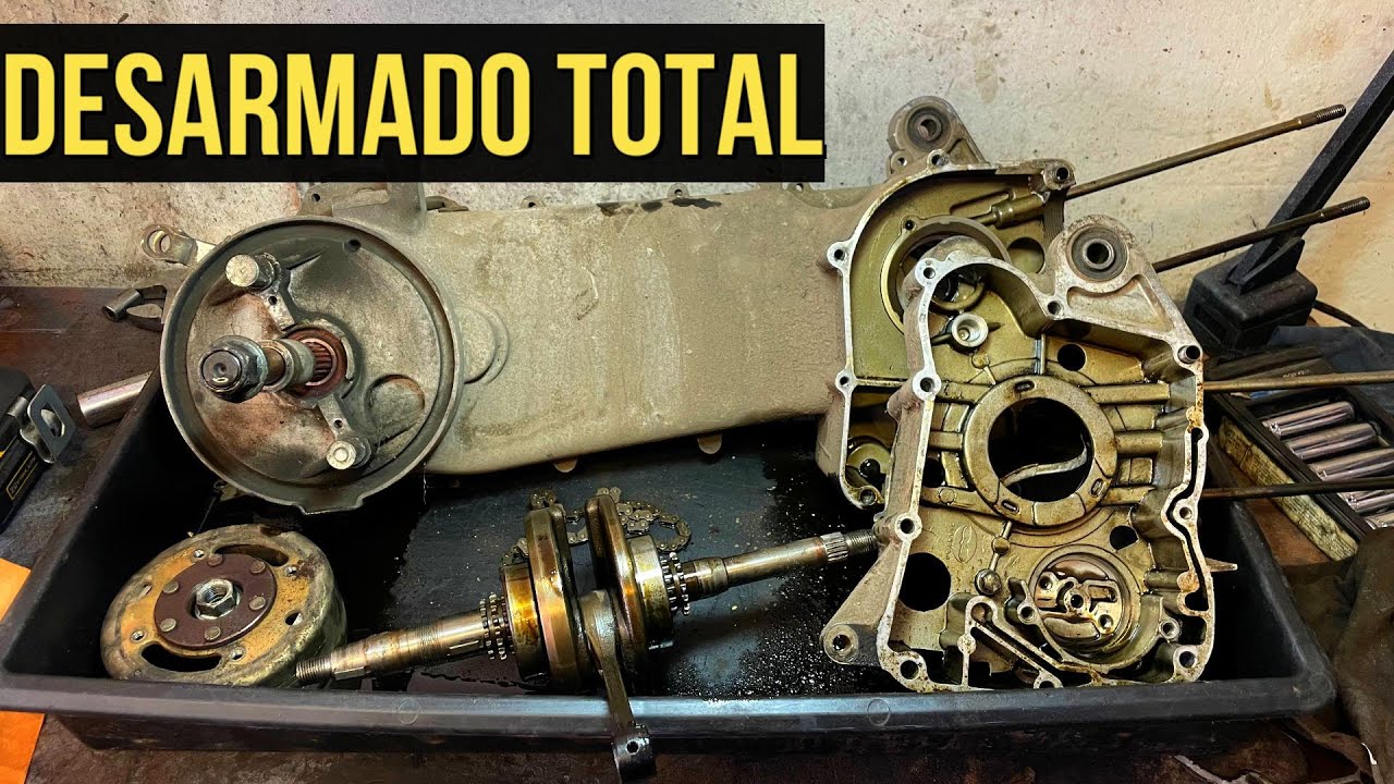 Como desarmar MOTOR de MOTONETA | TODOS LOS MODELOS | ITALIKA | 125, 150, 170 c.c.