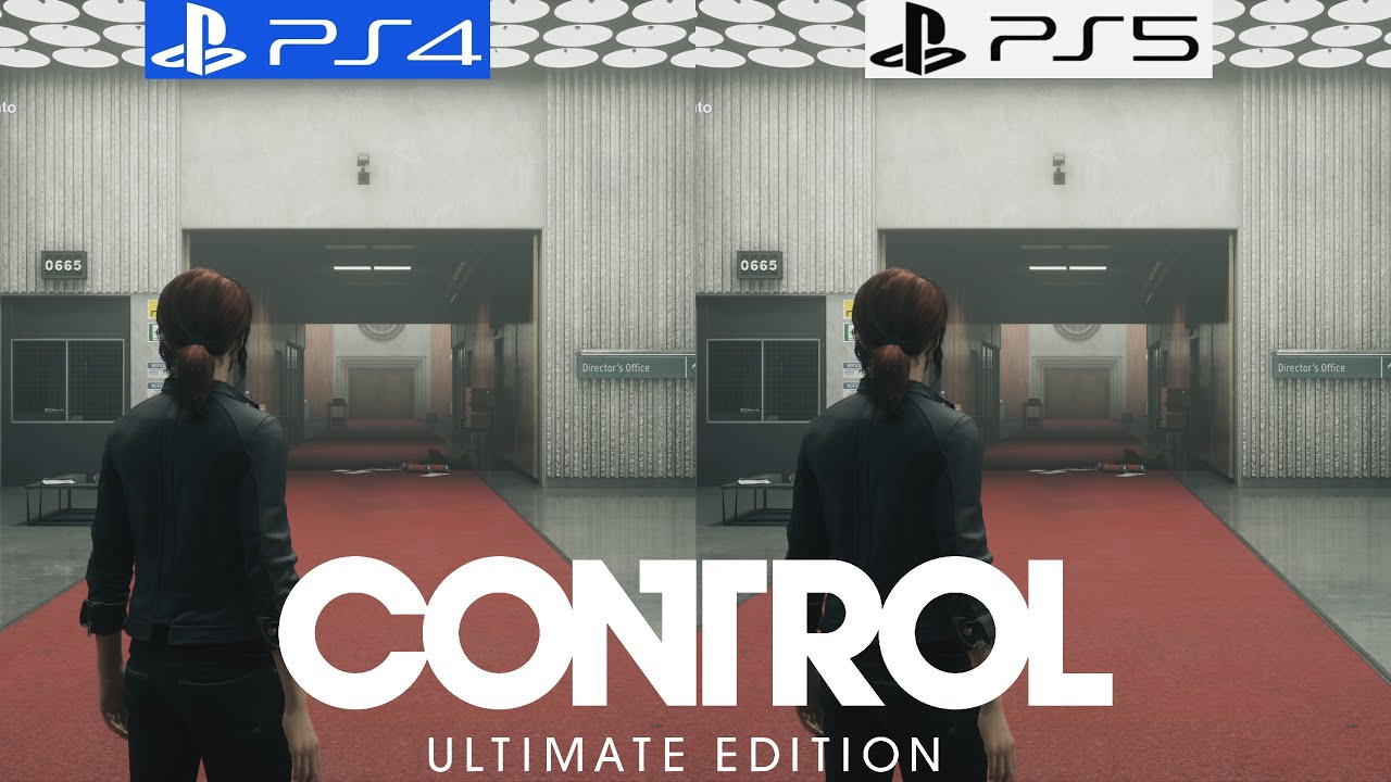 Control Ultimate Edition PS4 vs PS5 - Graphics Comparison - Framerate - 4K - 60FPS - Loading Times