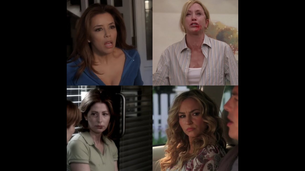 4 Housewives dans des situations peu communes.