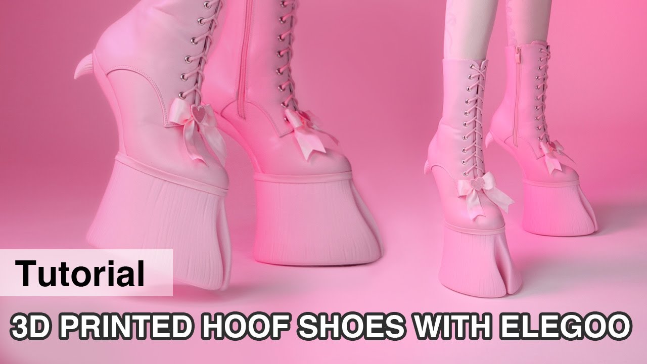 3D Printed Hoof Shoes with ELEGOO Centauri Carbon