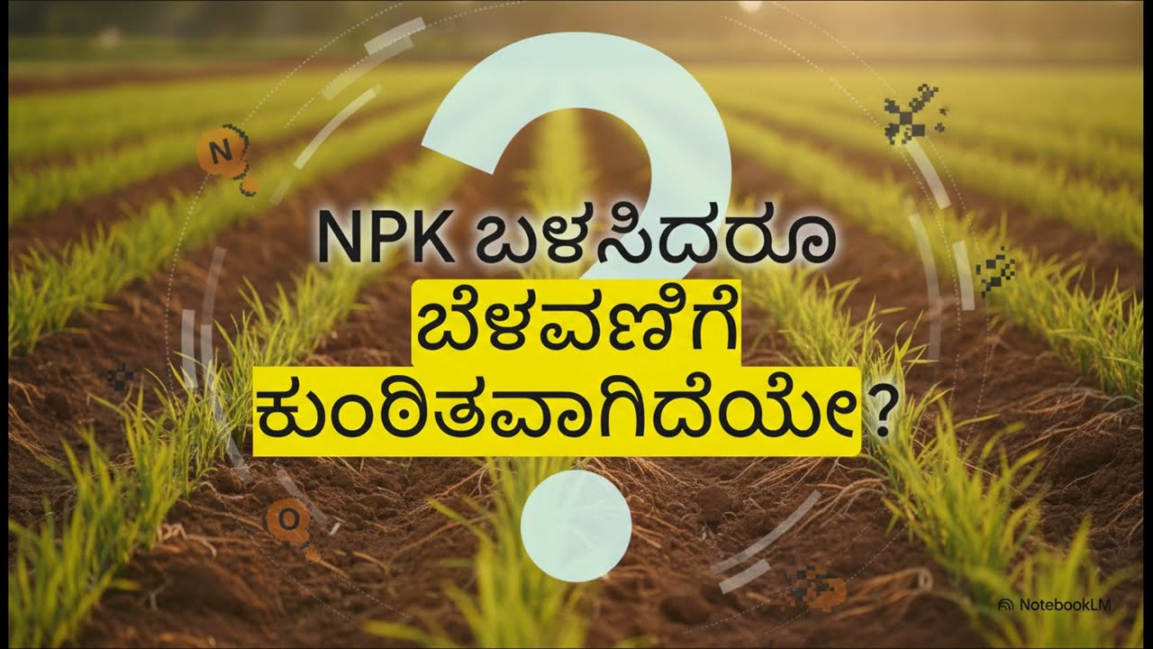 Happy Habits| ಎನ್.ಪಿ.ಕೆ (NPK) ಗೊಬ್ಬರಗಳಷ್ಟೇ ಇವು ಕೂಡ ಸಸ್ಯದ ಆರೋಗ್ಯಕ್ಕೆ ಬಹು  ಮುಖ್ಯ