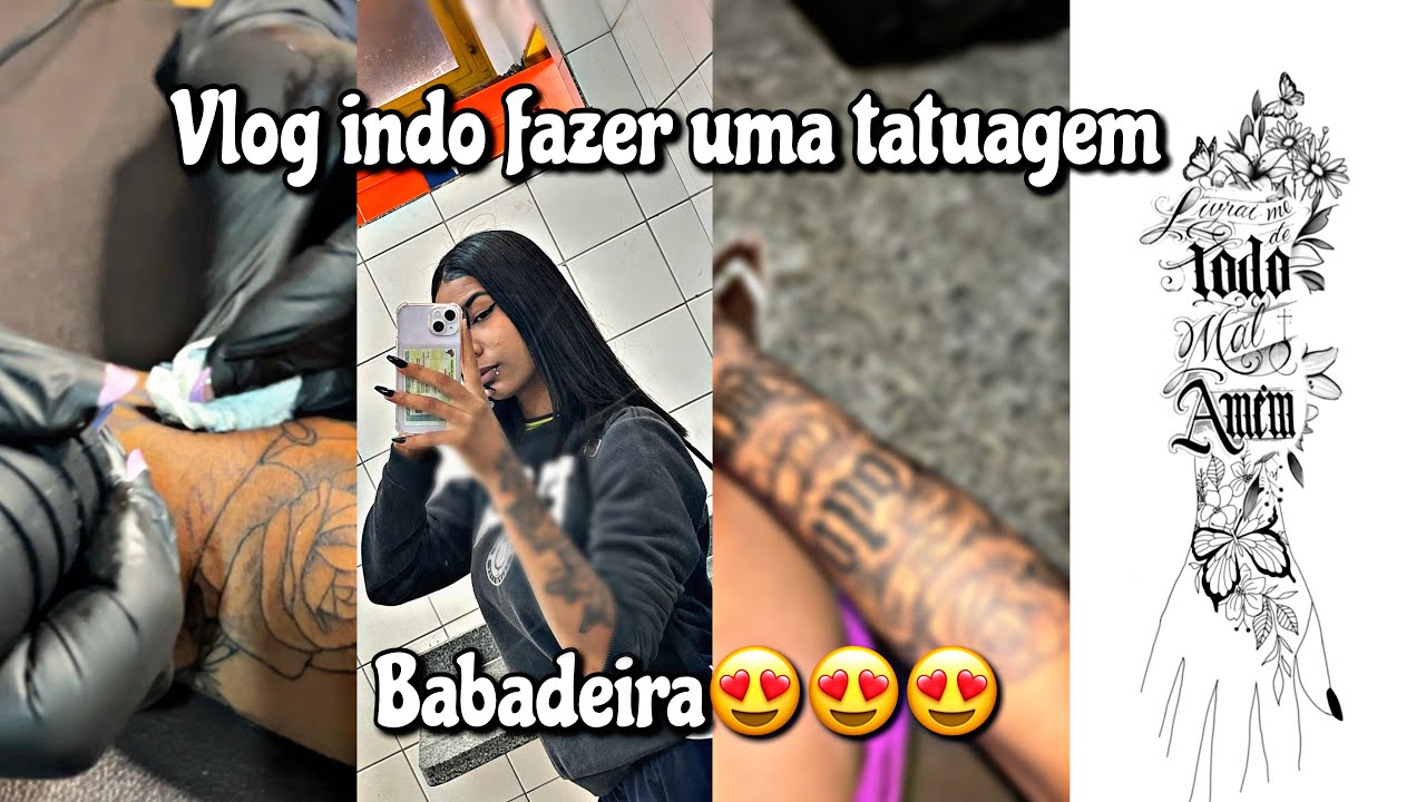 ✨VLOG INDO FAZER TATUAGEM 😻❤️