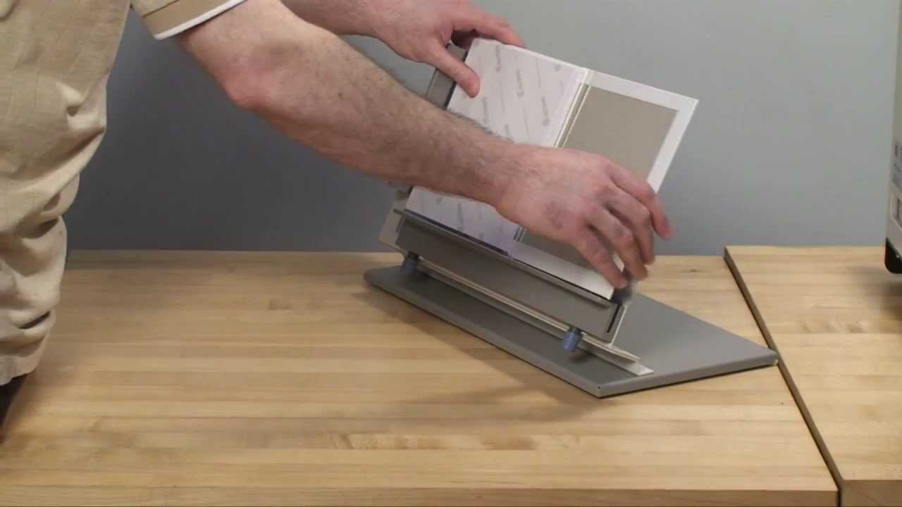 How To Make A Hard Cover Book With A Perfect Binding Machine