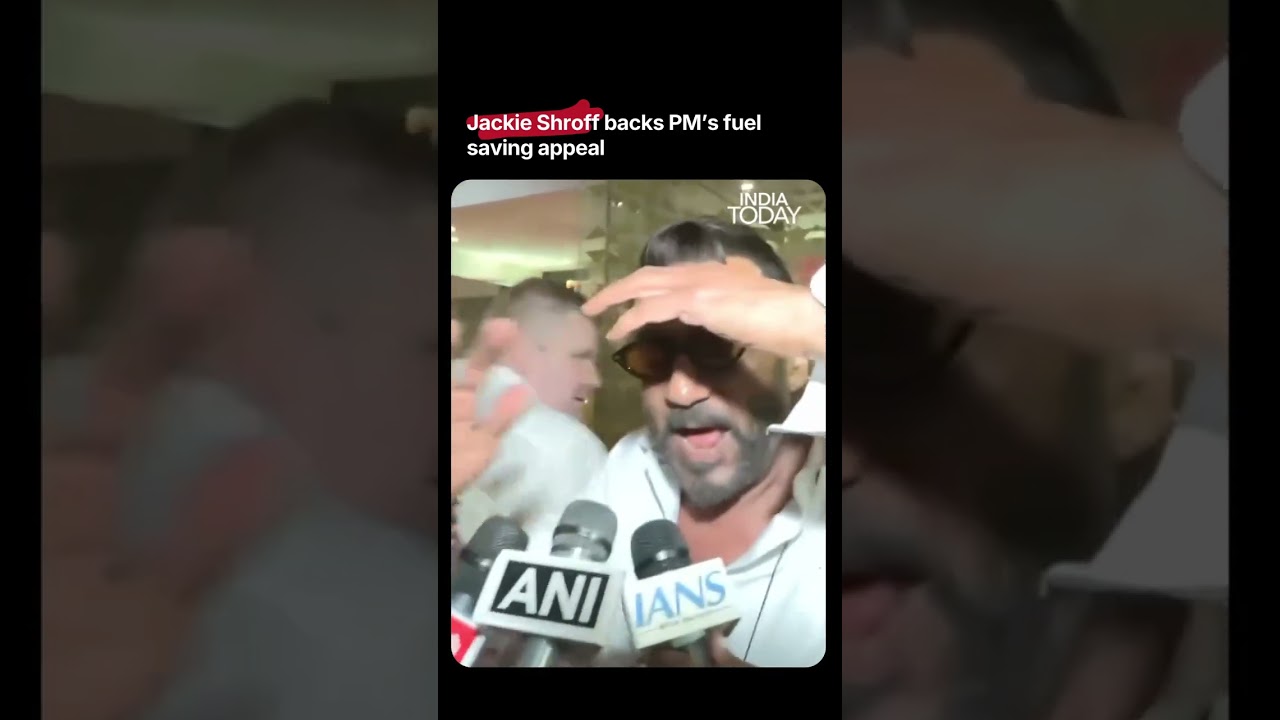 Fuel Crisis: Jackie Shroff Supports PM Fuel Saving Appeal Urges Indians to Cut Petrol Use #fuel