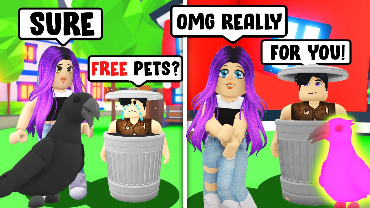 Fake *TRASHCAN* Turns Pets MEGA NEON in Adopt Me! (TRUST ME?)