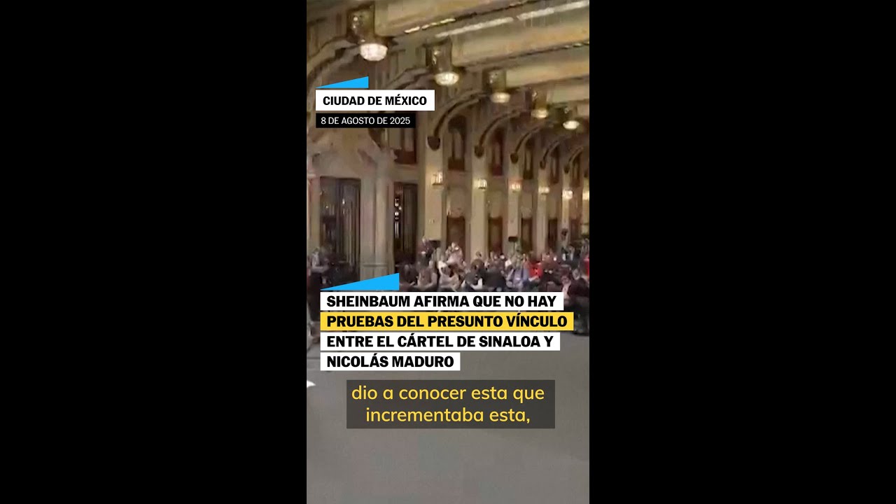 CLAUDIA SHEINBAUM sobre recompensa por NICOL&Aacute;S MADURO #shorts