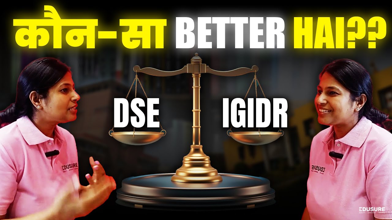 🎓 IGIDR vs DSE for CUET PG Economics 2025 🎯 Best College Choice Explained!