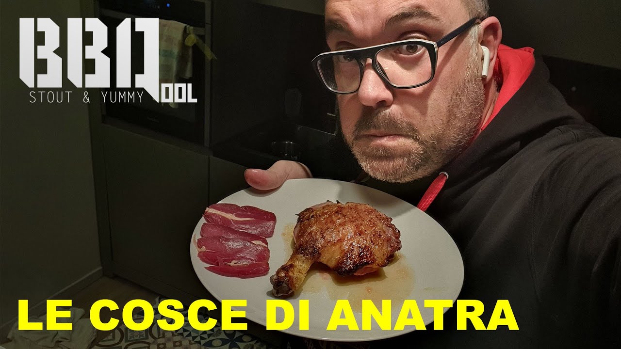 Le cosce di anatra: marinata, salsa, Big Green Egg, gusto!