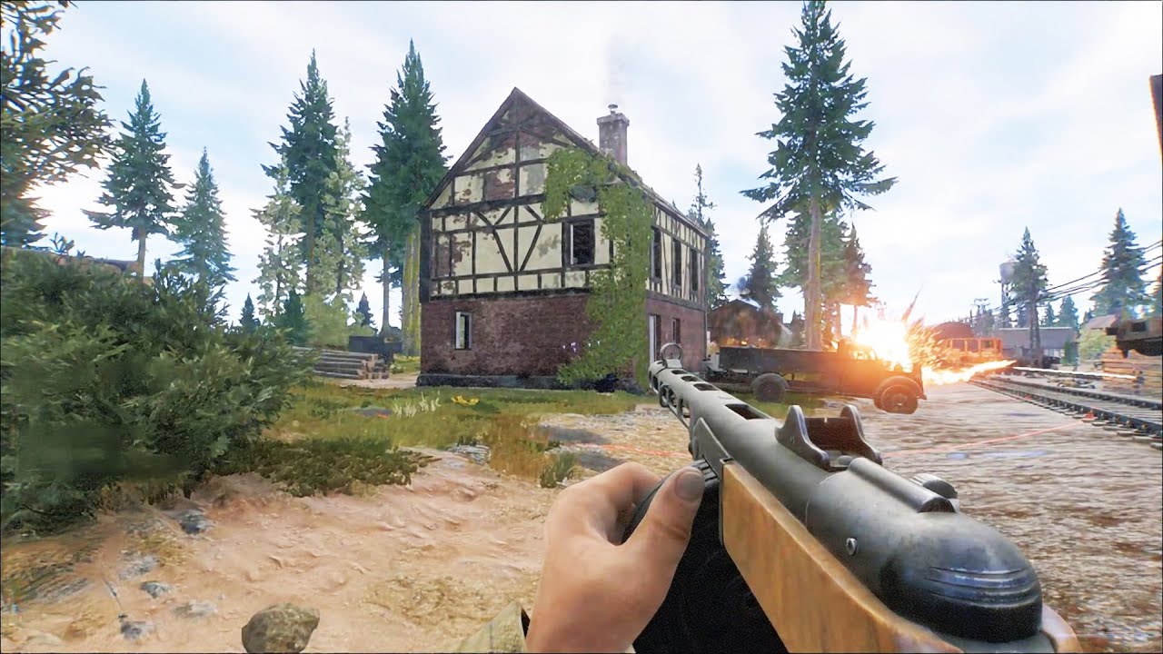 Enlisted Gameplay | Battle of Berlin Werbig Station – Wehrmacht vs Red Army