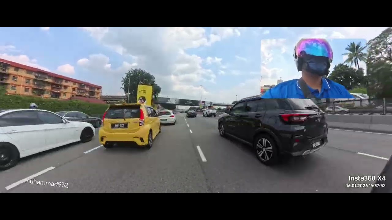Insta360 X4 | Honda Vario 160 | 16/01/2026 #3 | Ke Honda PJ
