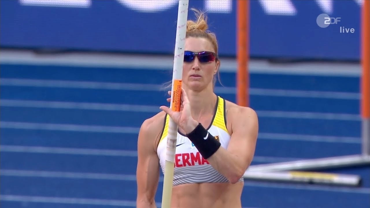 Carolin Hingst - Qualifikation Stabhochsprung Leichtathletik EM Berlin - 2018