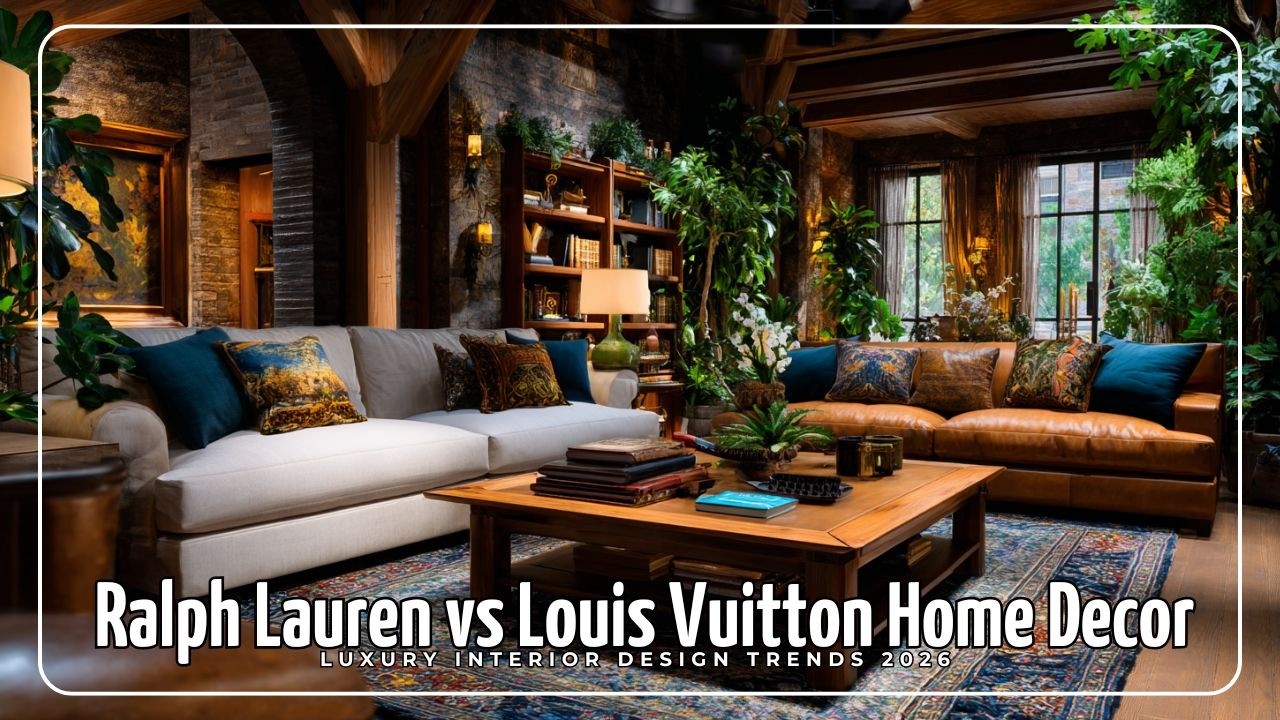 Ralph Lauren против Louis Vuitton в дизайне интерьера: тенденции роскошного дизайна интерьера 202...