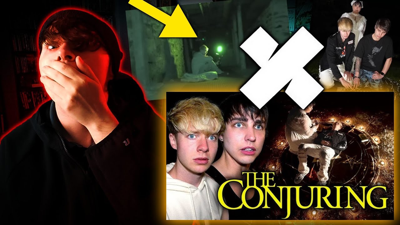 Surviving A Week at The Conjuring House PT 4: The Exorcism | SAM AND COLBY REACTION | Just WOW.
