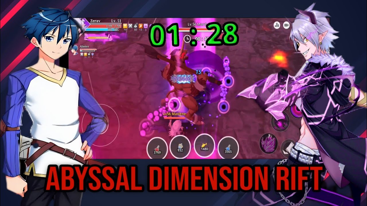 Epic conquest 2 - Alaster and Zerav VS Dimension rift (extreme)