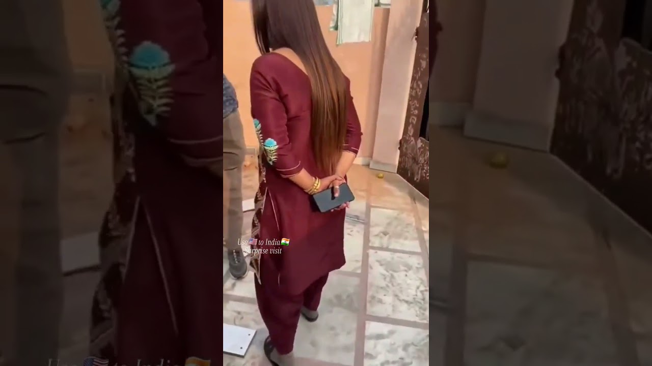 🥰 USA toh India 🇮🇳🥰 Surprise Visit ☺️💝#shorts
