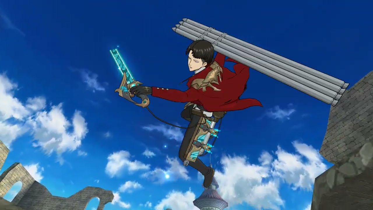 [Skin-2] Levi Ackerman (Indomitable Wings) [AoT Collab] - Ultimate Animation (7DS: Grand Cross)