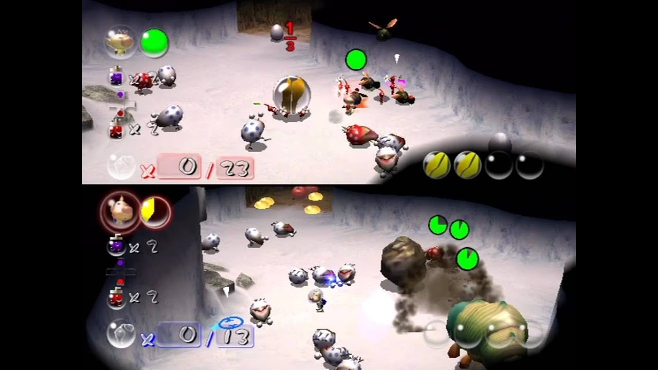 Pikmin 2-Player Battle: Colosseum