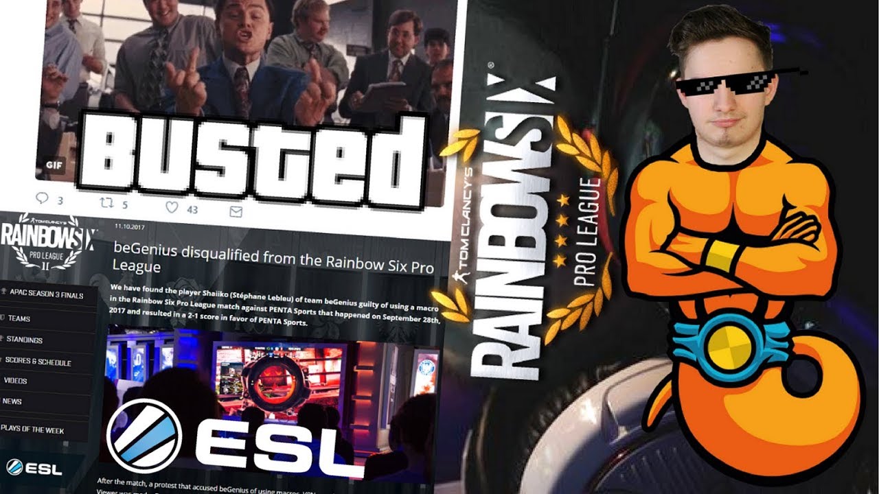 PRO PLAYER CAUGHT CHEATING IN PRO LEAGUE GETS BANNED BY ESL