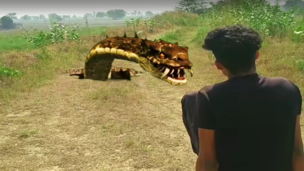 Anaconda Snake in Real Life || Boy vs Snake || Fan Made Movie || Edit With Mobile