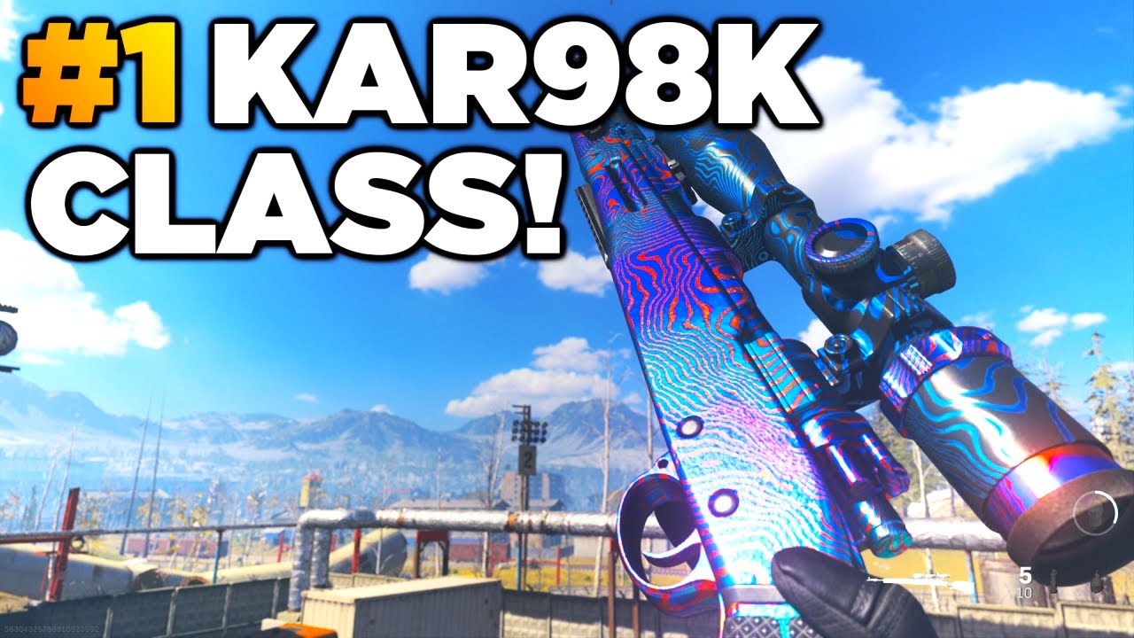 The #1 OVERPOWERED Kar98k Sniper SETUP in Modern Warfare! (Best Class Setup/Loadout)