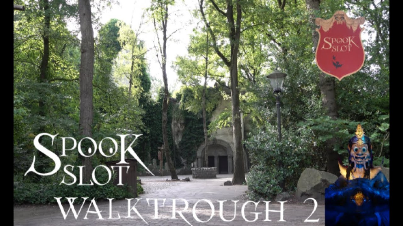 Spookslot Show 50: Volledige Attractie Walkthrough 2 #efteling Efteling Haunted House 4K